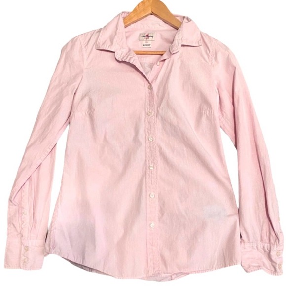 J. Crew Tops - J. Crew Haberdashery Pinstripe Button Down Size XS